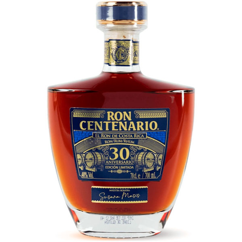 Ron Centenario 30 Aniversario Edicion Limitada Costa Rican Rum 750ml