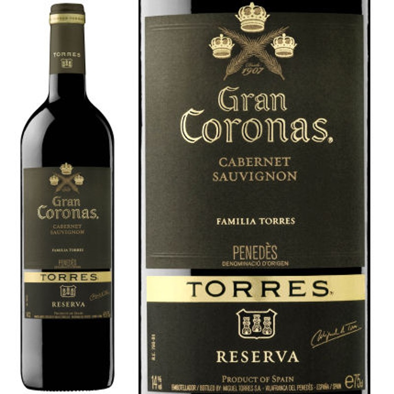 Torres Gran Coronas Reserva Cabernet 2019 (Spain) Rated 91WE