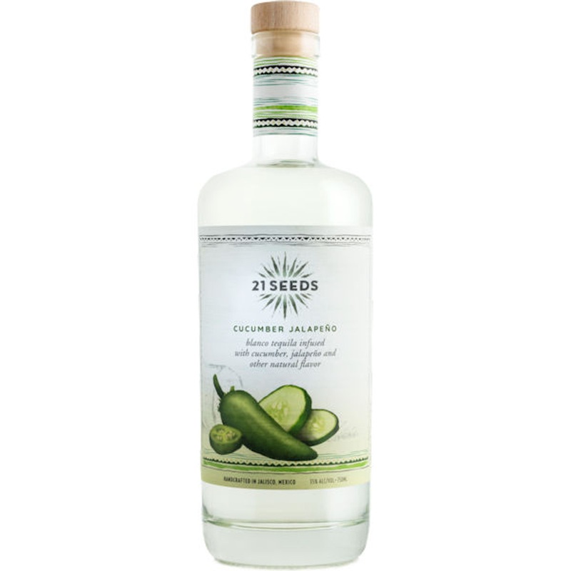 21Seeds Cucumber Jalapeno Blanco Tequila 750ml