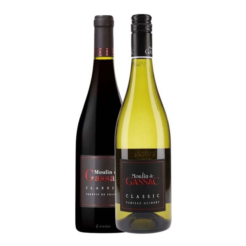 Vino Chic: Moulin De Gassac Classic Rouge & Blanc Duo