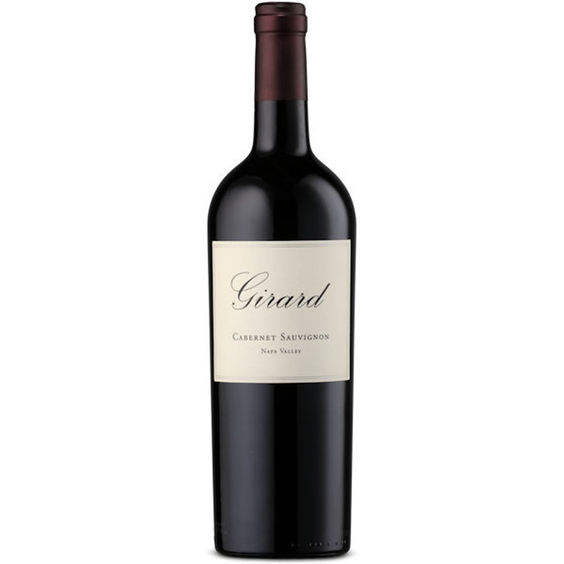 6 Bottle Case Girard Napa Cabernet 2021 Rated 93WE EDITORS CHOICE w/ Shipping Included