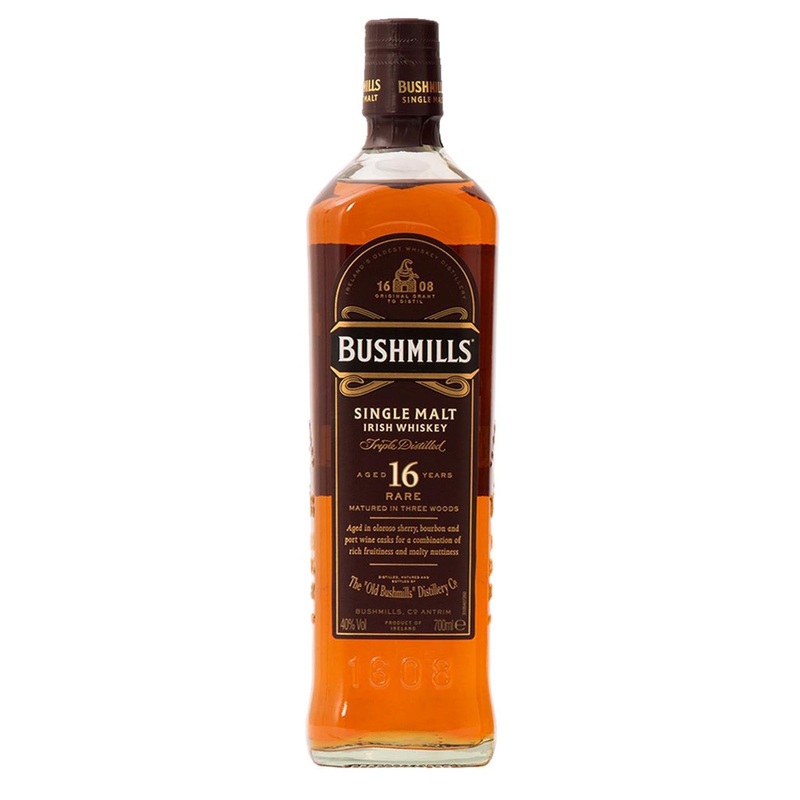 Bushmills 16 Year Old – Three Wood 70cl