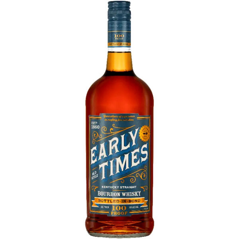 Early Times Bottled in Bond Kentucky Straight Bourbon Whiskey 1L