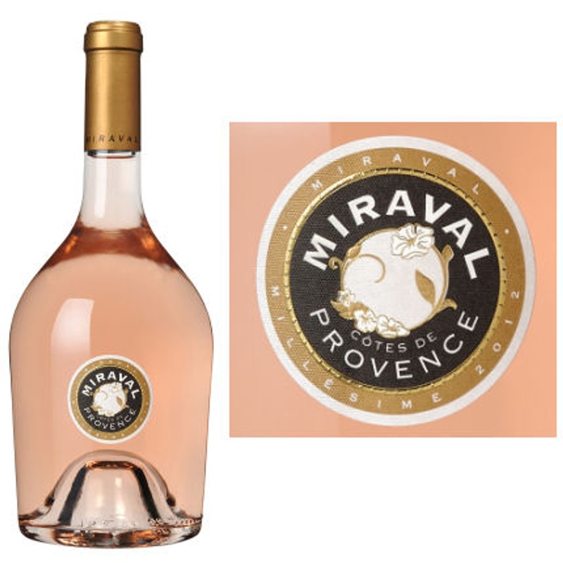 6 Bottle Case Miraval Cotes de Provence Rose 2023 (France) 375ml Half Bottle w/ Shipping Included