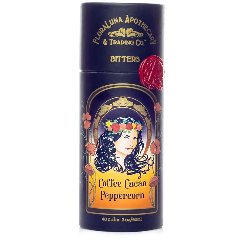 FloraLuna Coffee Cacao Peppercorn Bitters