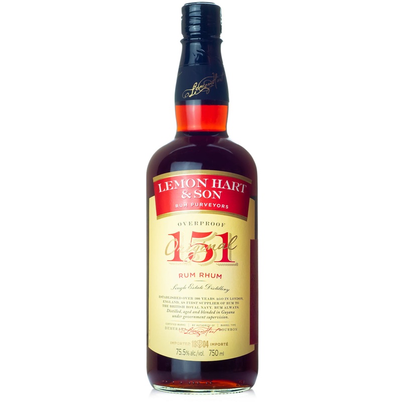 Lemon Hart Overproof 151 Rum|750 ml