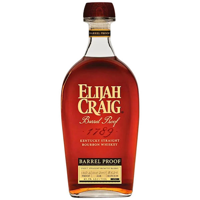 Elijah Craig 11 Year 2 Months Old Barrel Proof Batch B524 Kentucky Straight Bourbon Whiskey 750ml