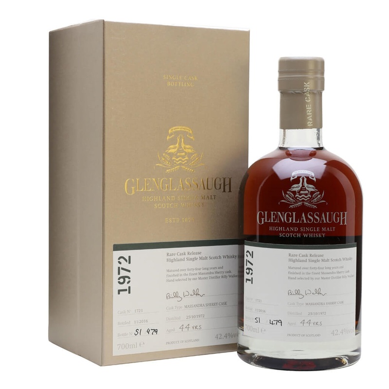 Glenglassaugh 1972 44 Year Old Rare Cask Release – Batch 3 70cl