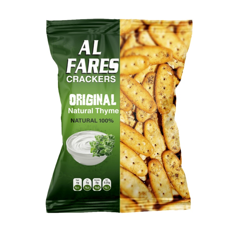Al Fares Crackers|300g|Natural Thyme