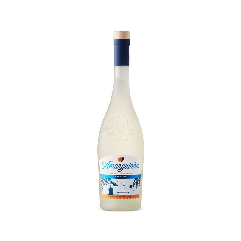 AMARGUINHA ORIGINAL BITTER ALMOND LIQUOR W/GLASS