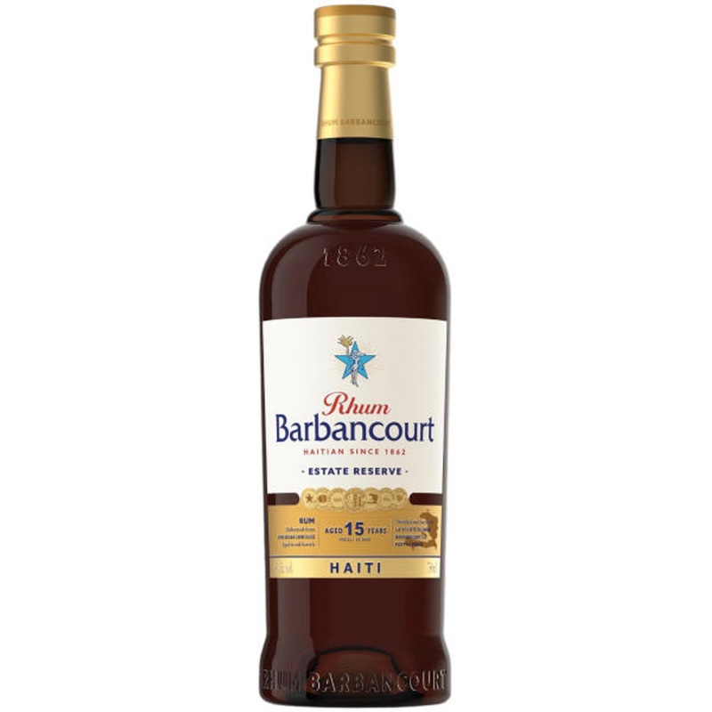 Rhum Barbancourt Estate Reserve 15 Year Old Haitian Rum 750ml