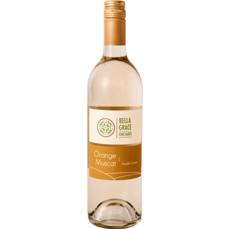 12 Bottle Case Bella Grace Amador Orange Muscat 2022 w/ Shipping Included