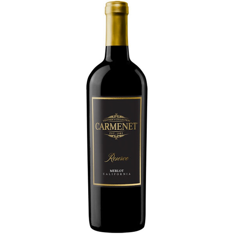 12 Bottle Case Carmenet Reserve California Merlot 2022 w/ Shipping Included