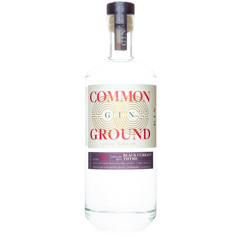 Common Ground Recipe 02 Blackcurrant Thyme Gin
