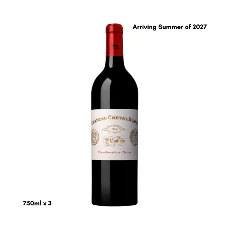 [Pre-Sale] Chteau Cheval Blanc 2024 (Case of 3)
