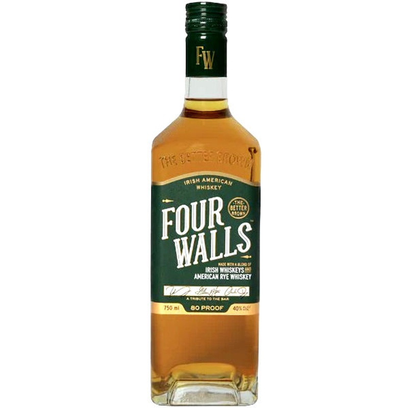 Four Walls American Irish Whiskey 750ml