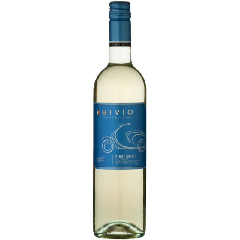 12 Bottle Case Bivio Delle Venezie Pinot Grigio DOC 2022 (Italy) w/ Shipping Included