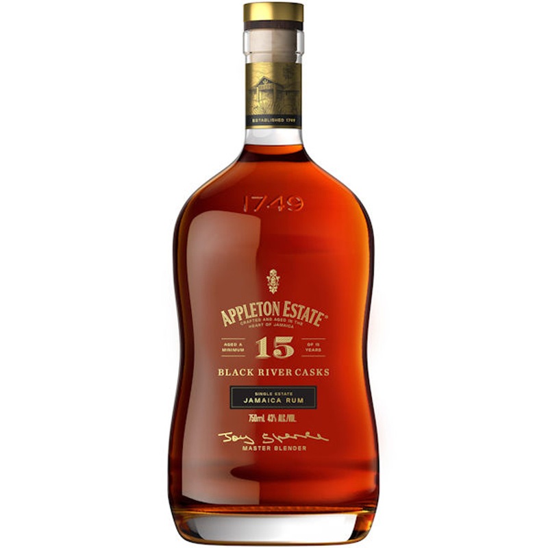 Appleton Estate 15 Year Old Black River Casks Jamaican Rum 750ml