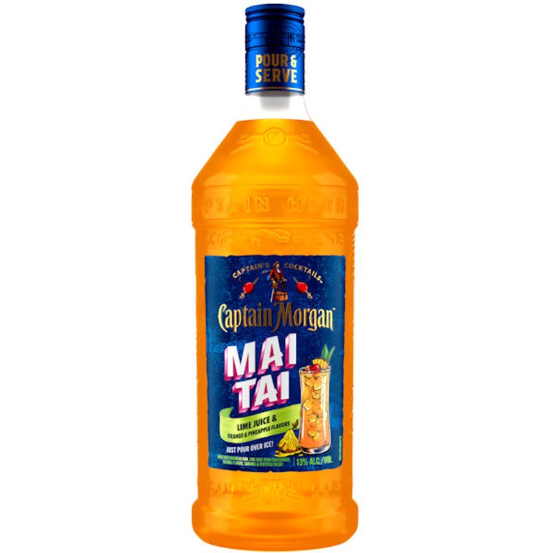 Captain Morgan Ready To Drink Mai Tai Cocktail 1.75L