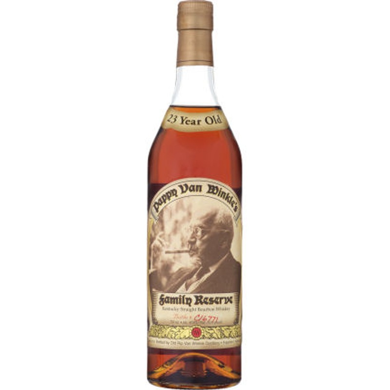 Pappy Van Winkle’s Family Reserve 23 Year Old Bourbon Whiskey 750ml