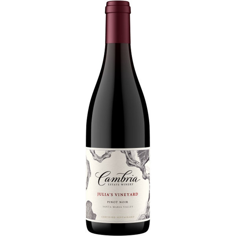 12 Bottle Case Cambria Julia’s Vineyard Santa Maria Pinot Noir 2022 Rated 92WE EDITORS CHOICE w/ Shipping Included