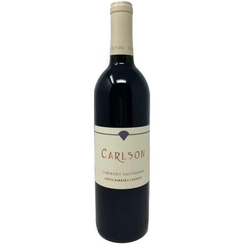 12 Bottle Case Carlson Santa Barbara Cabernet 2016 w/ Shipping Included
