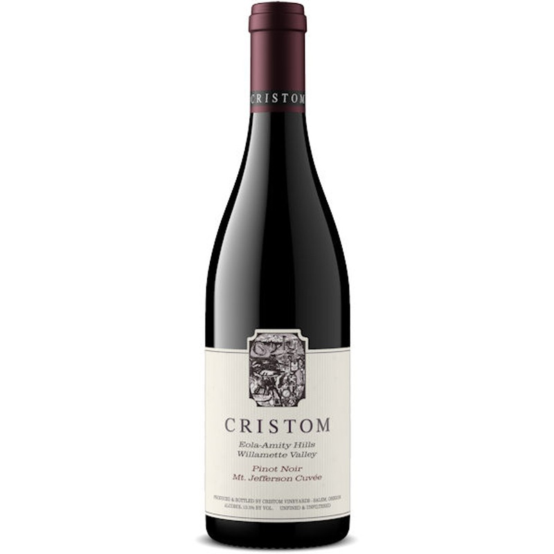 Cristom Mt. Jefferson Cuvee Eola-Amity Hills Pinot Noir Oregon 2023 375ml Half Bottle Rated 95JS