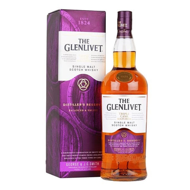 Glenlivet Triple Matured Cask Distiller’s Reserve Balanced & Fruity 100cl