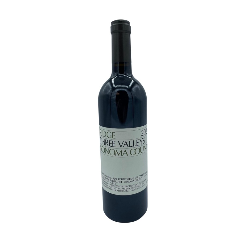 Ridge Zinfandel Three Valleys|W3 M4A3
