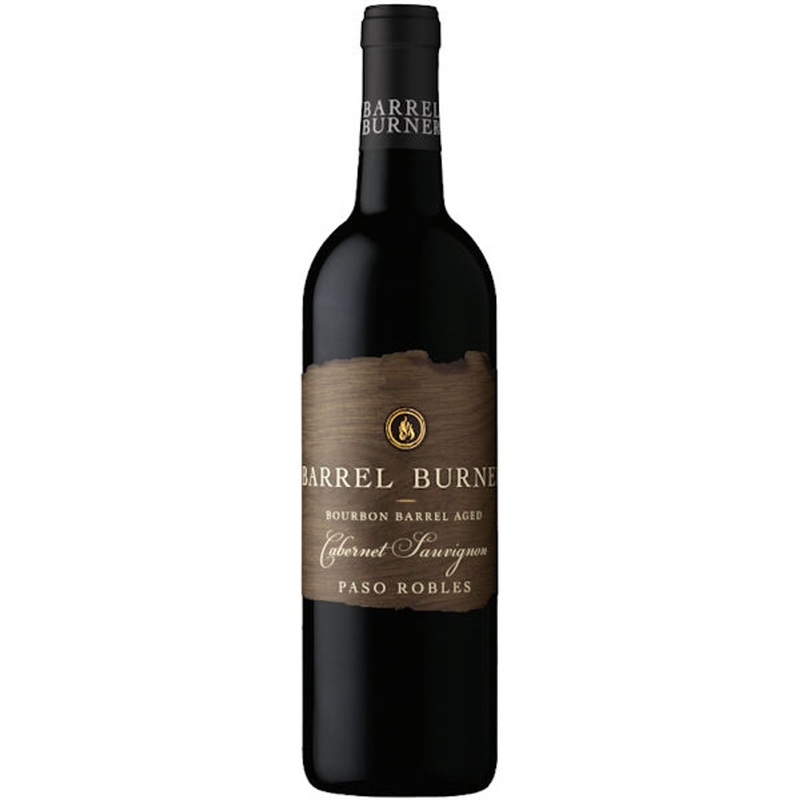 12 Bottle Case Barrel Burner Bourbon Barrel Aged Paso Robles Cabernet 2021 w/ Shipping Included