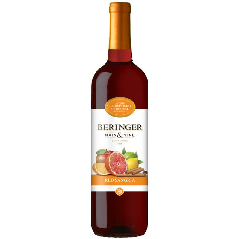 12 Bottle Case Beringer Main & Vine Red Sangria California NV w/ Shipping Included