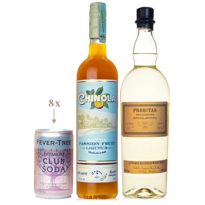 Chinola Highball Kit|Rum|Gin|Tequila|Vodka