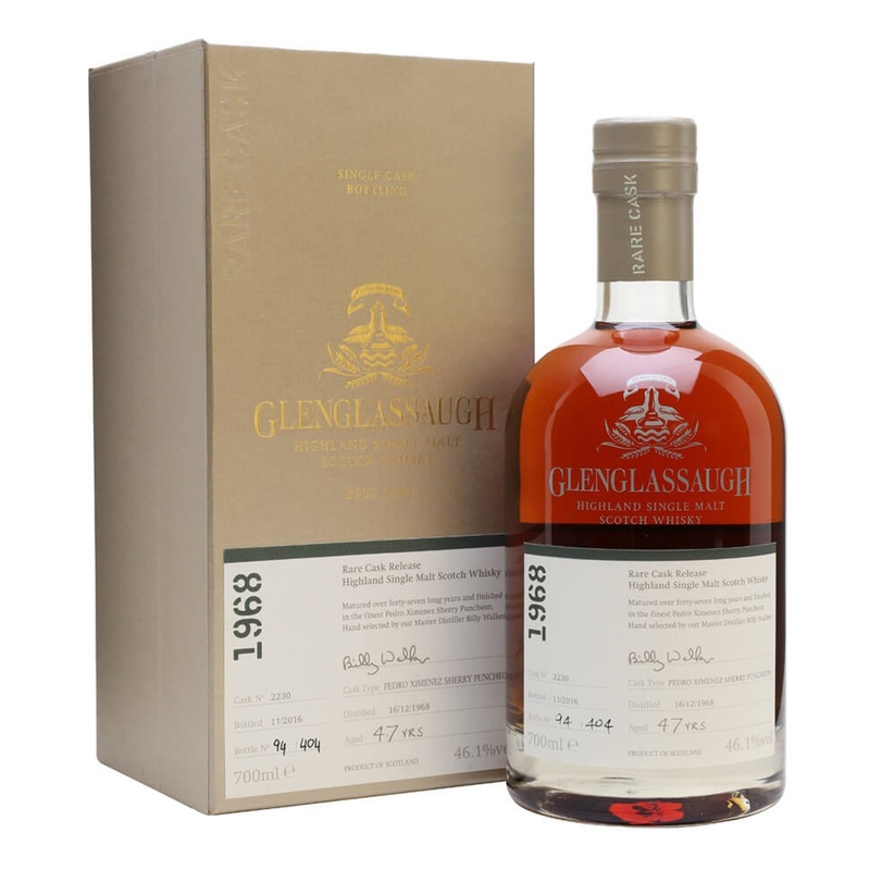 Glenglassaugh 1968 47 Year Old Rare Cask Release – Batch 3 70cl