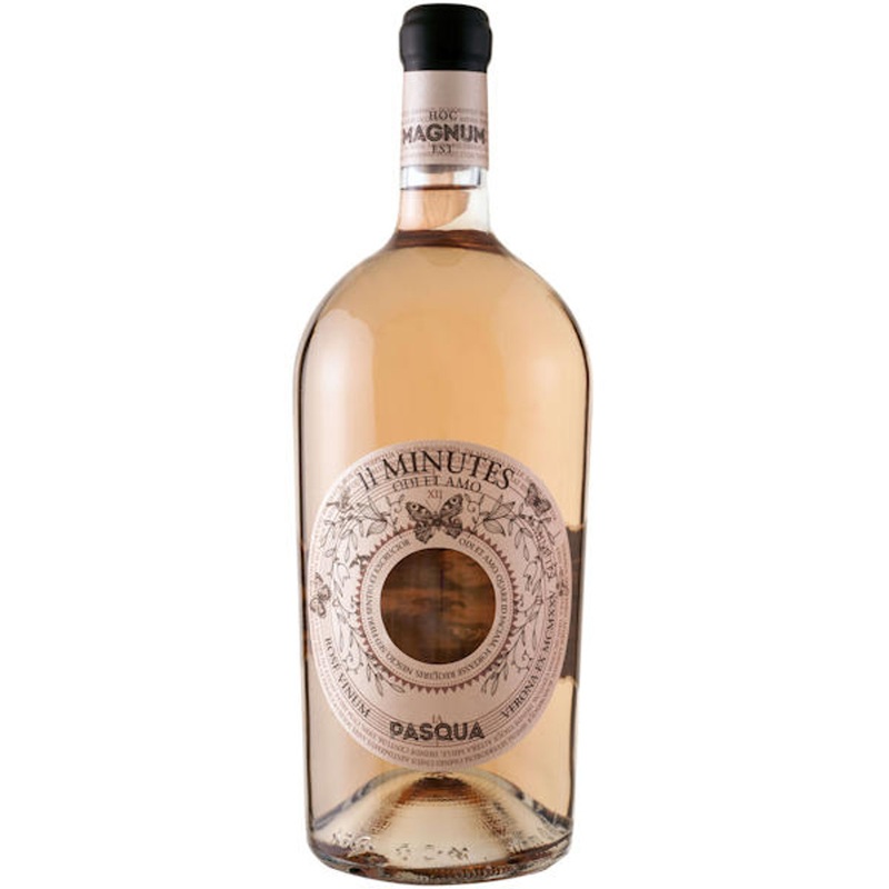 6 Bottle Case Famiglia Pasqua 11 Minutes Rose Trevenezie IGT 2024 (Italy) w/ Shipping Included