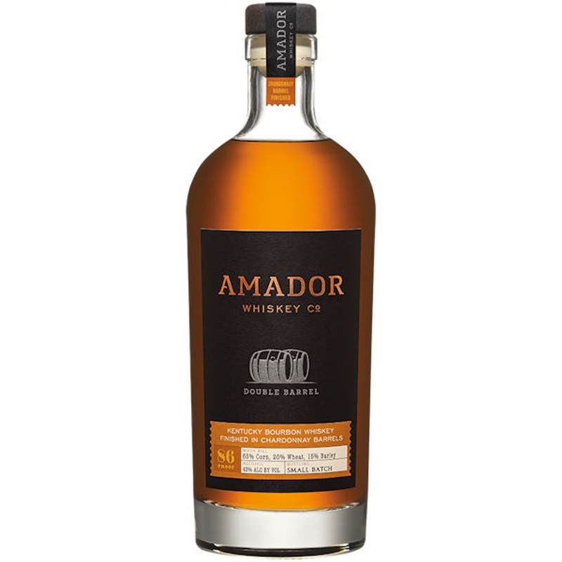 Amador Double Barrel Chardonnay Finished Kentucky Bourbon Whiskey 750ml