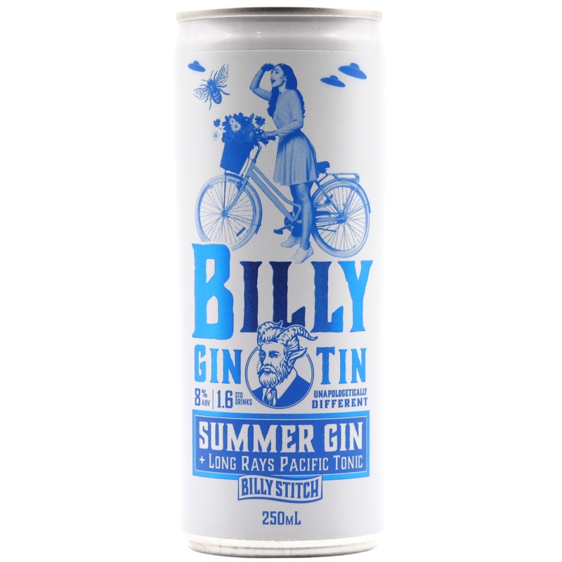 BILLY GIN TIN – SUMMER GIN