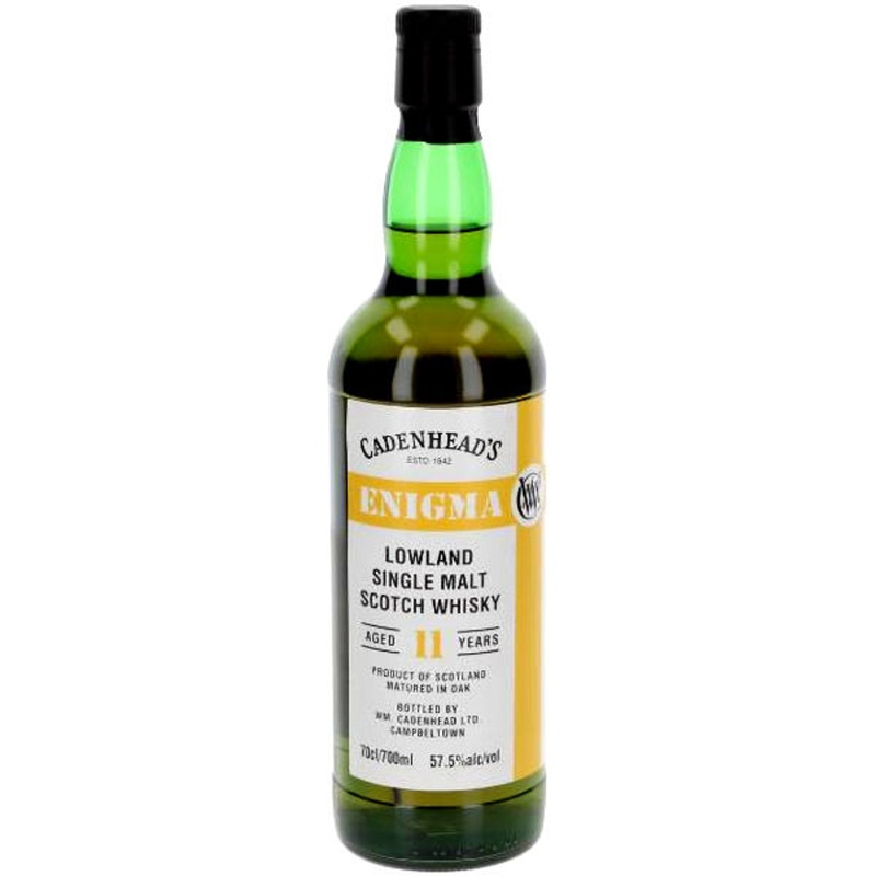 Cadenhead’s Enigma 2013 11 Year Old Lowland Single Malt Scotch Whisky 700ml