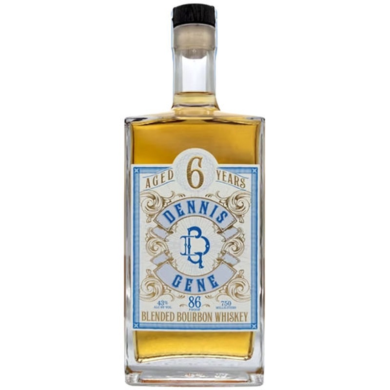 Dennis Gene 6 Year Old Blended Bourbon Whiskey 750ml