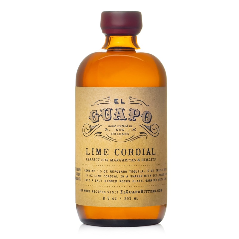 El Guapo Lime Cordial|8.5 oz