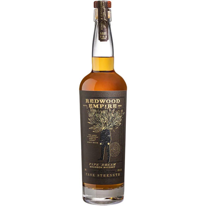 Redwood Empire Pipe Dream Cask Strength California Bourbon Whiskey 750ml