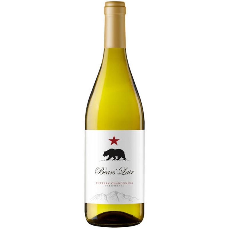 12 Bottle Case Bears’ Lair California Buttery Chardonnay w/ Shipping Included