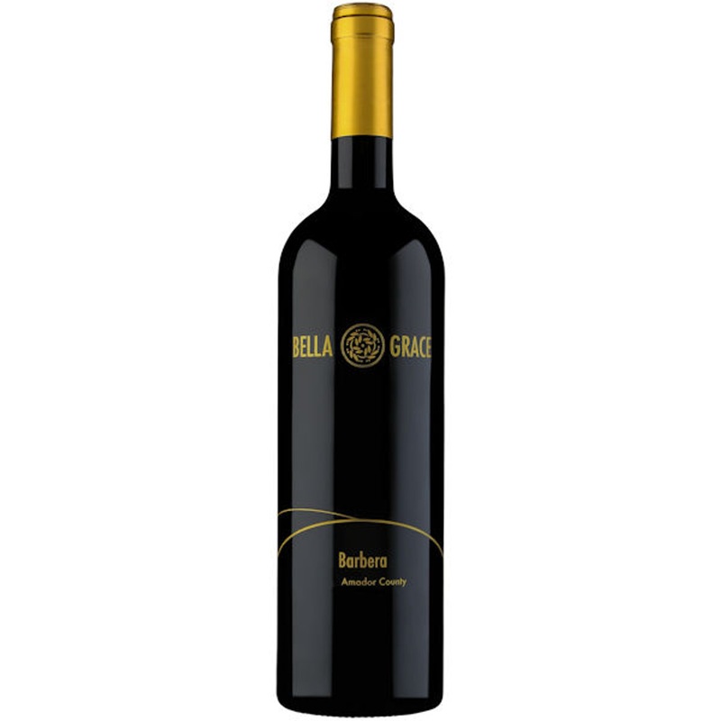 12 Bottle Case Bella Grace Amador Barbera 2021 w/ Shipping Included