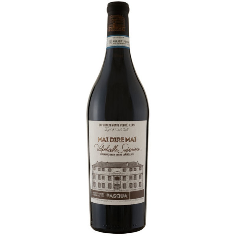 6 Bottle Case Pasqua Mai Dire Mai Valpolicella Superiore DOC 2015 Rated 90WE (Italy) w/ Shipping Included