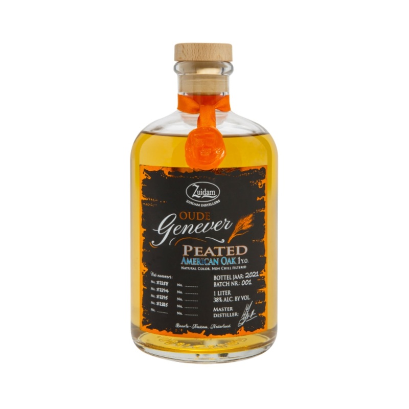Zuidam Oude Genever Peated American Oak 1Yo (case of 6)