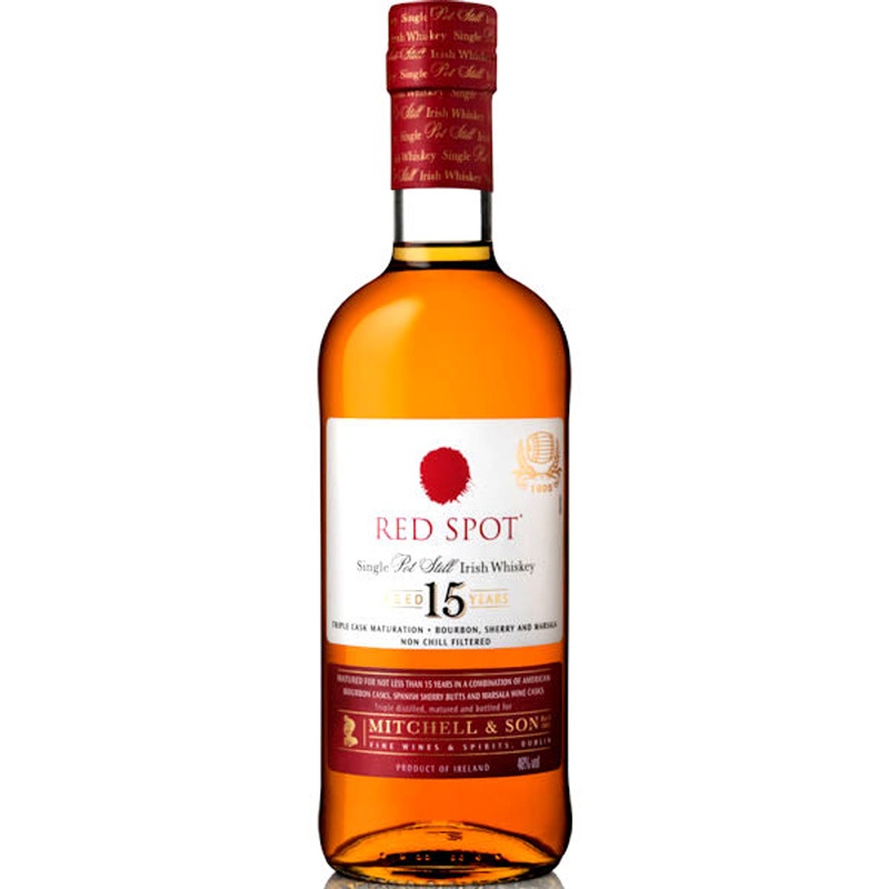Mitchell & Son Red Spot 15 Year Old Single Pot Still Irish Whiskey 750ml