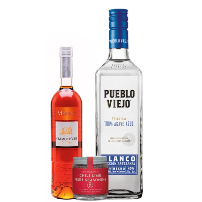 Peach Tequila Paleta Candy Shot Cocktail Kit