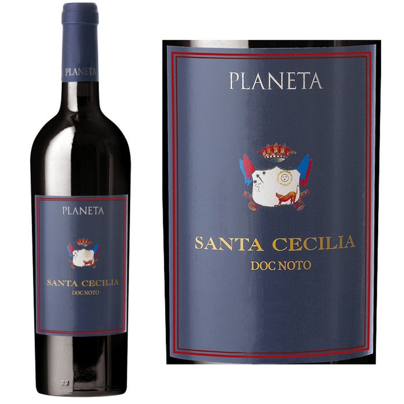 6 Bottle Case Planeta Santa Cecilia Noto Nero d’Avola DOC 2021 Rated 93VM w/ Shipping Included