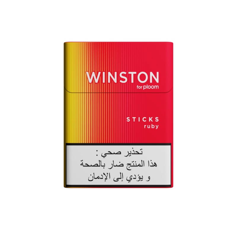 Winston Sticks Ruby|1 Pack|10 Packs