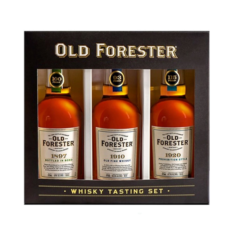 Old Forester – Whiskey Row Series Gift Pack 3X 375mL (case of 6)