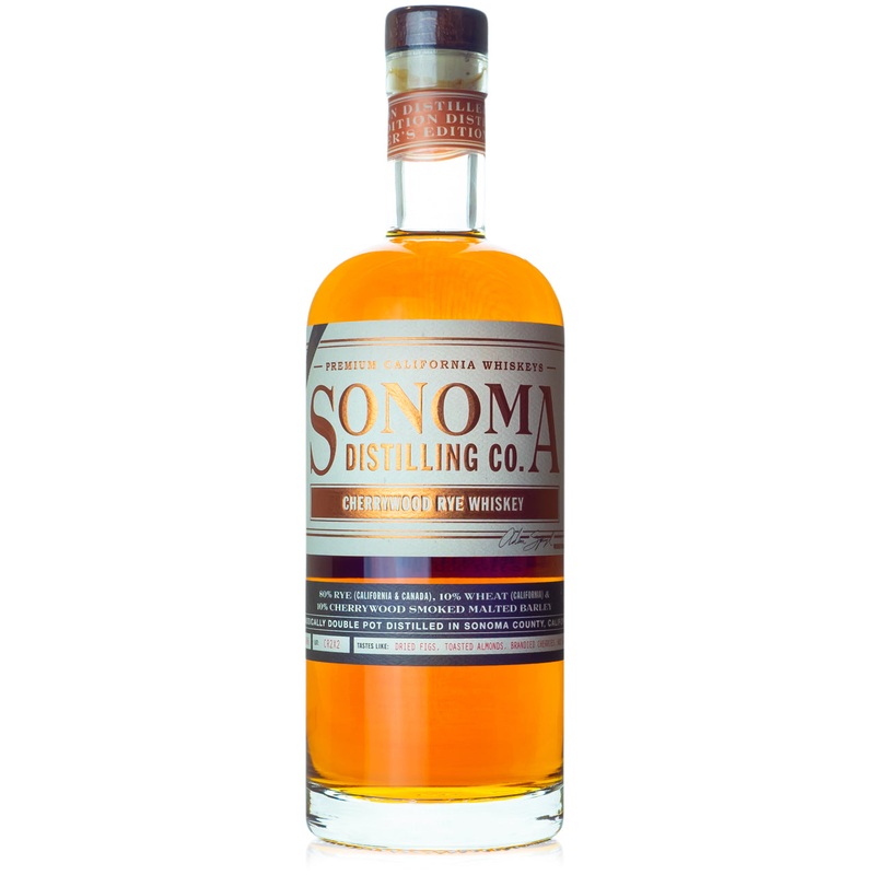 Sonoma Distiller’s Edition Cherrywood Rye Whiskey